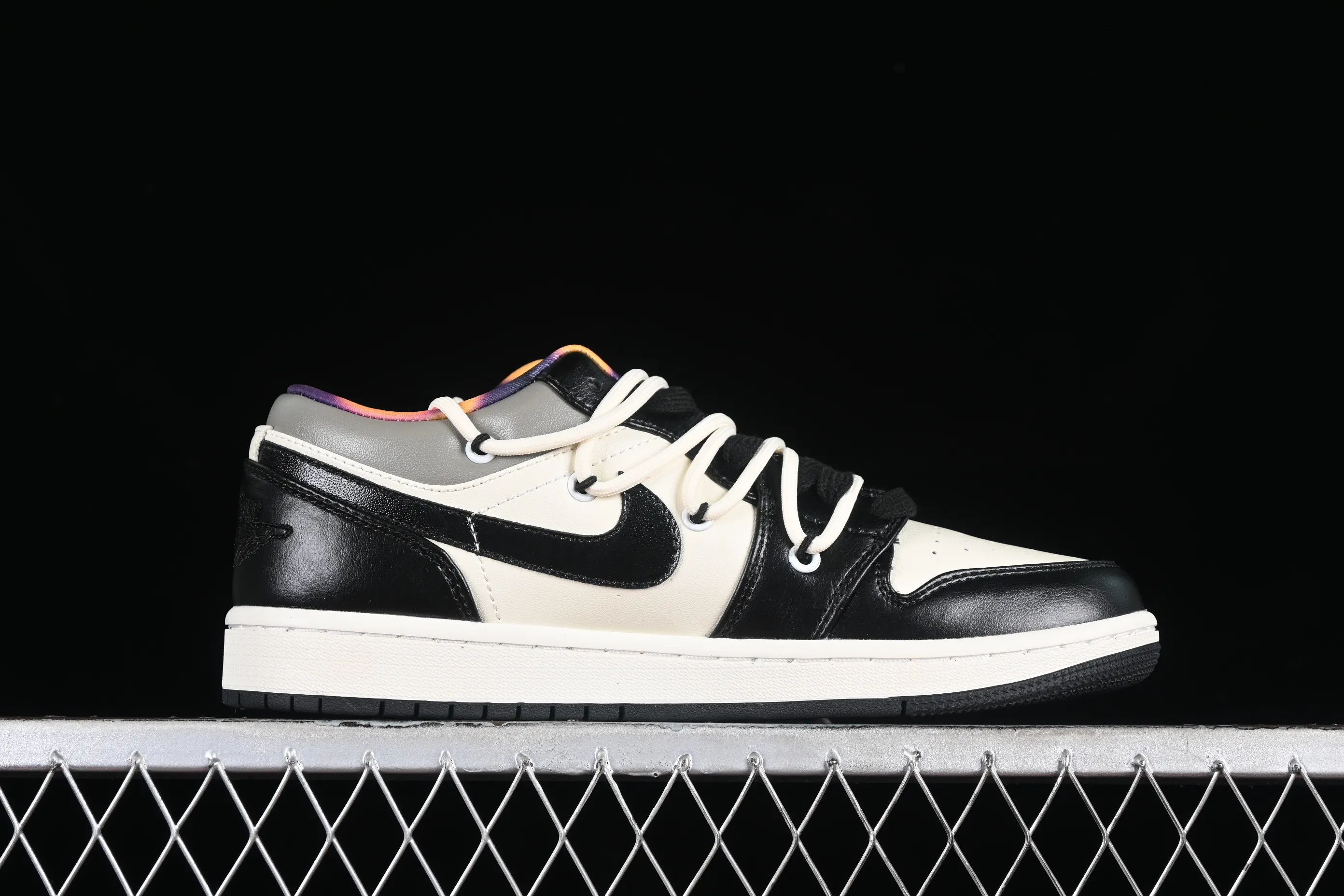 All Categories Air Jordan Jordan Series Basketball Shoes Air Jordan 1 Low Air Jordan 1 Low AJ1 Joe 1 Panda Prank Rap Theme-Big Shot Low-top Cultural Casual Shoes